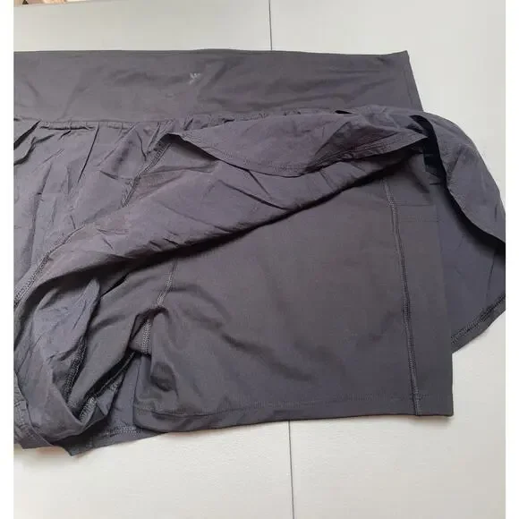 All In Motion Woven High-Rise 2-in-1 Run Shorts 3" Womens Size 1X Black - Picture 3 of 6